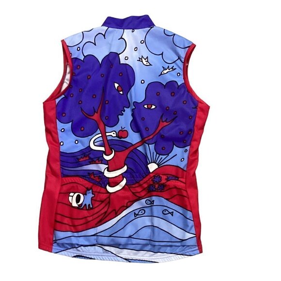 Pearl Izumi Women's Temptation Cycling Sleeveless Jersey Sz MD #161B - Picture 7 of 10